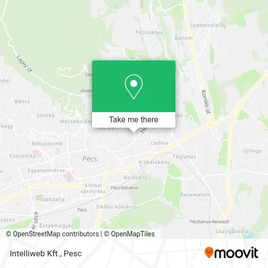 Intelliweb Kft. map