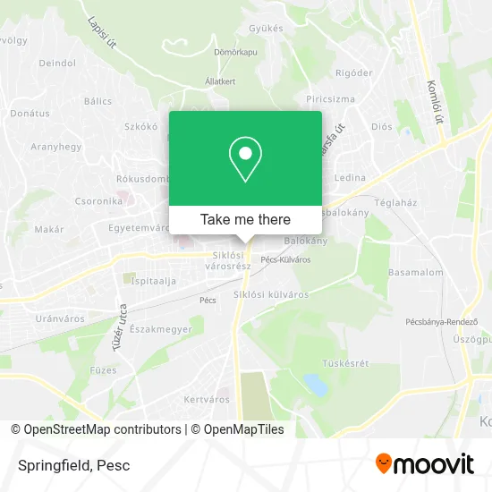 Springfield map