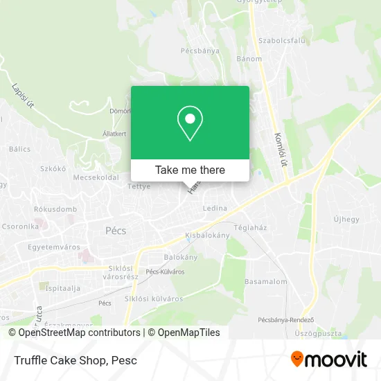 Truffle Cake Shop map