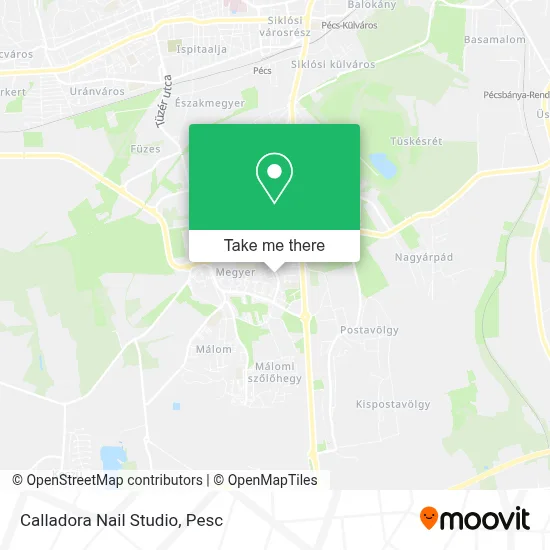 Calladora Nail Studio map