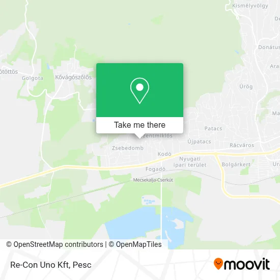 Re-Con Uno Kft map