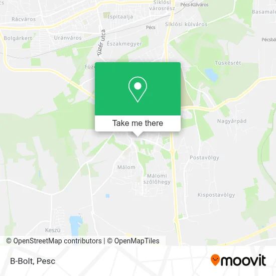 B-Bolt map