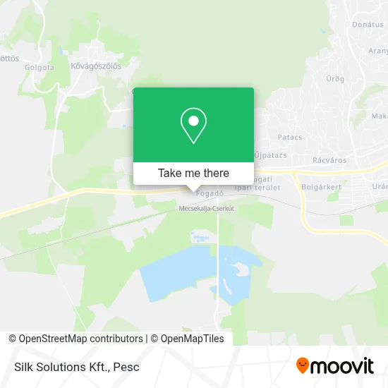 Silk Solutions Kft. map