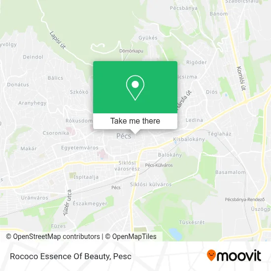 Rococo Essence Of Beauty map
