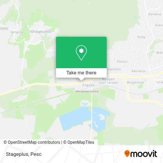 Stageplus map