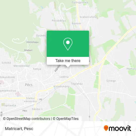 Matricart map