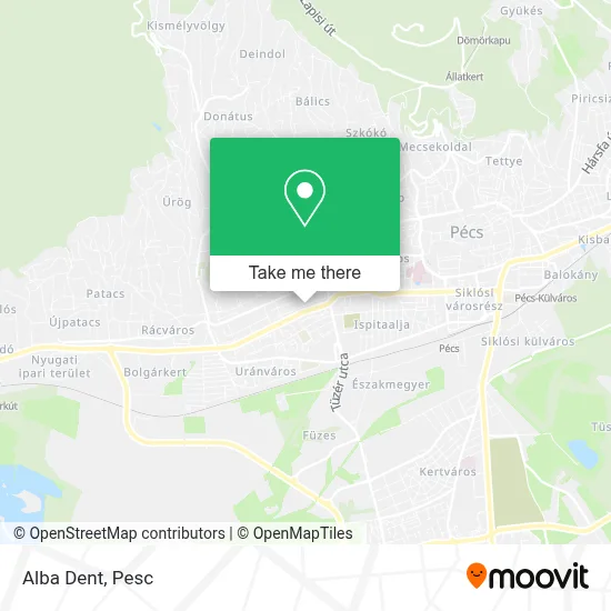 Alba Dent map