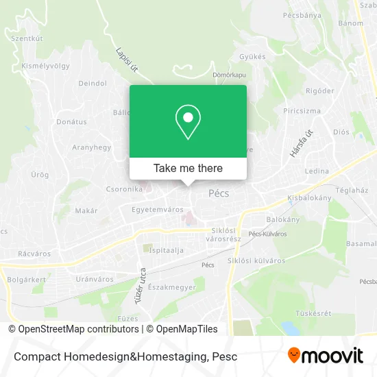 Compact Homedesign&Homestaging map