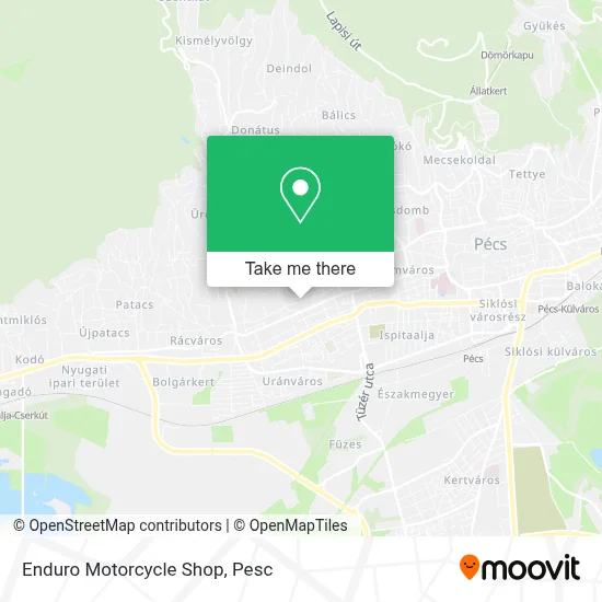 Enduro Motorcycle Shop map