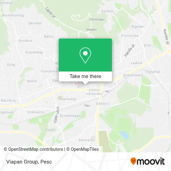 Viapan Group map