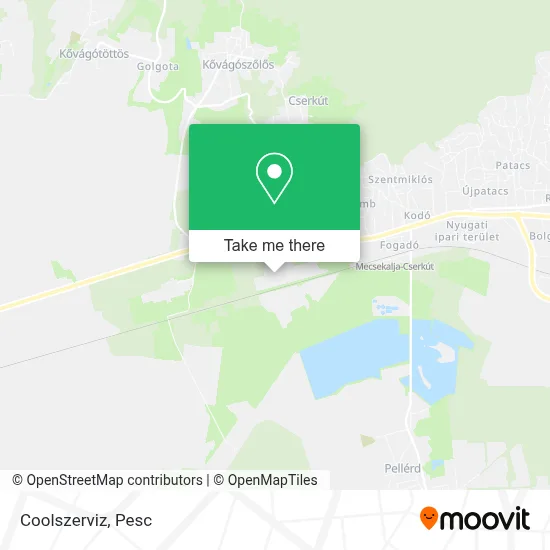 Coolszerviz map