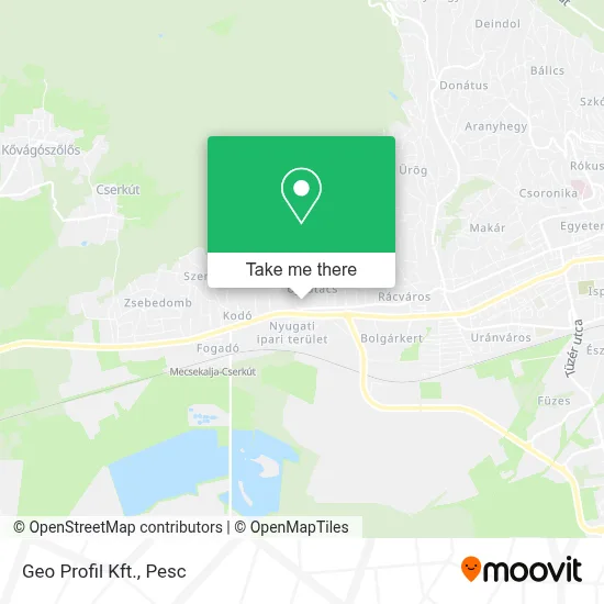Geo Profil Kft. map
