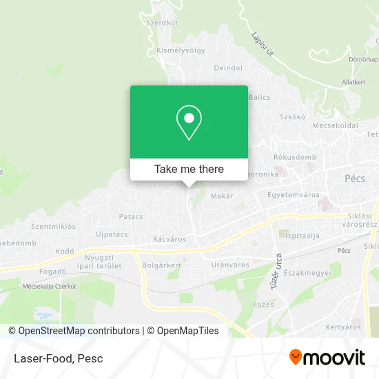 Laser-Food map