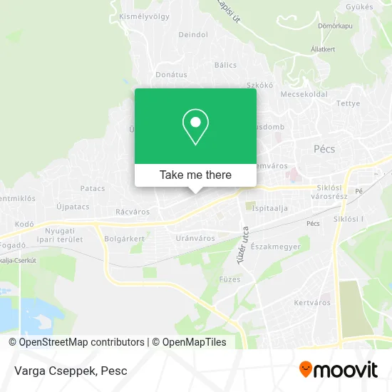 Varga Cseppek map