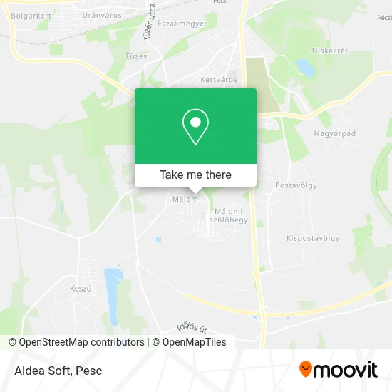 Aldea Soft map