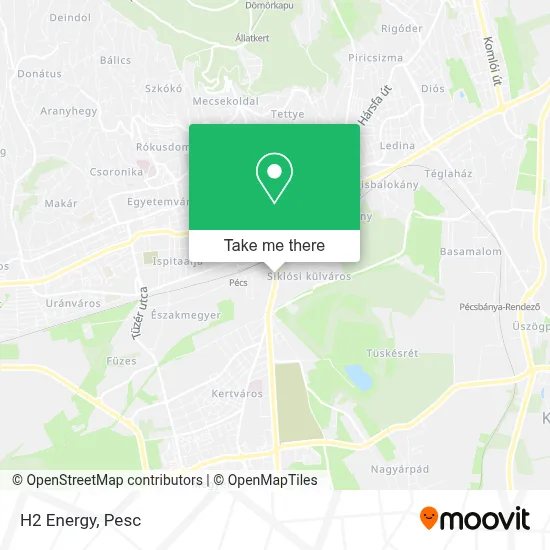 H2 Energy map