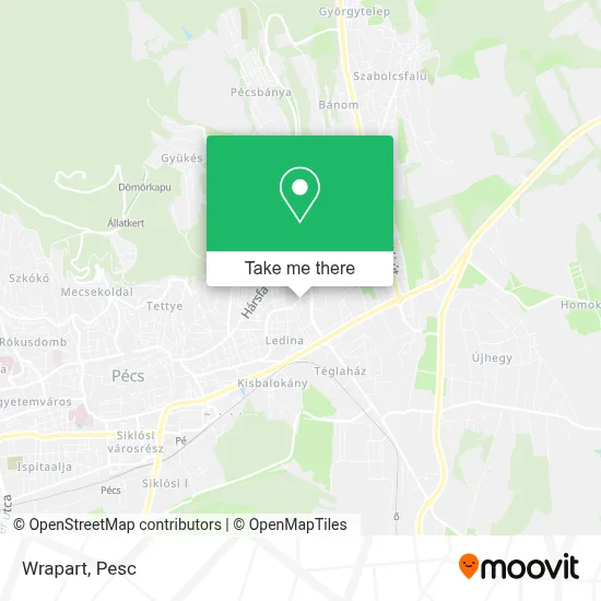 Wrapart map