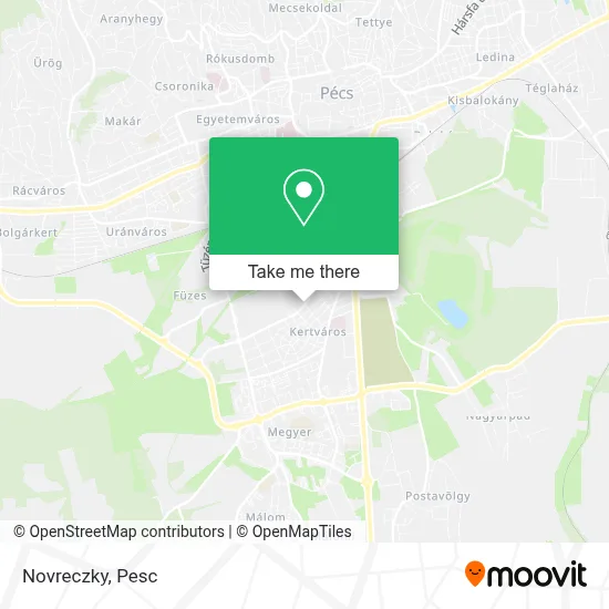 Novreczky map