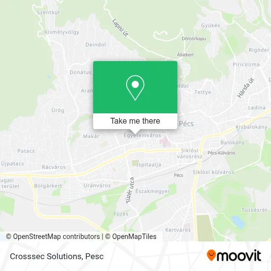 Crosssec Solutions map