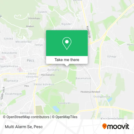Multi Alarm Se map