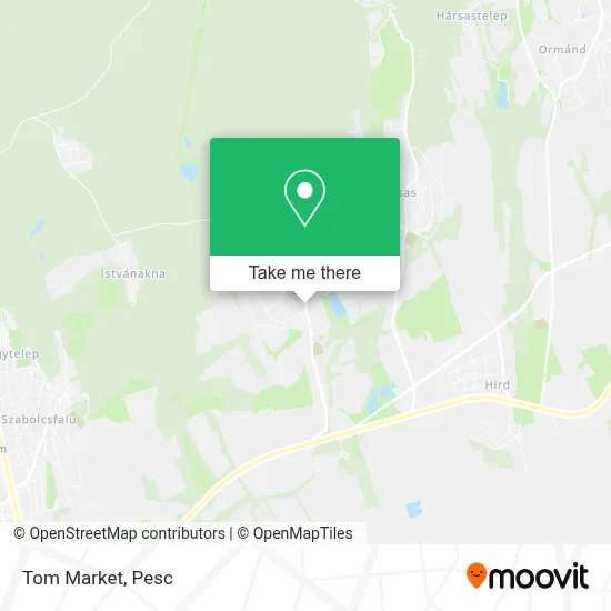 Tom Market map