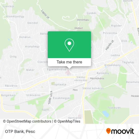 Otp Bank map
