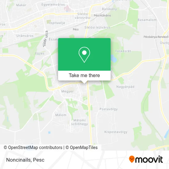 Noncinails map