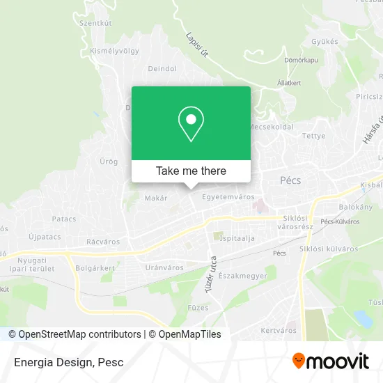 Energia Design map