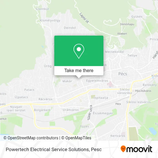 Powertech Electrical Service Solutions map