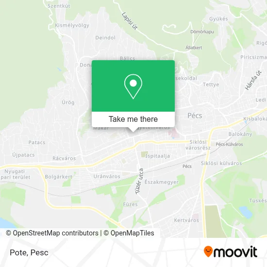 Pote map
