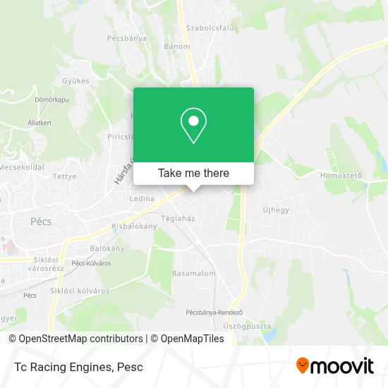 Tc Racing Engines map