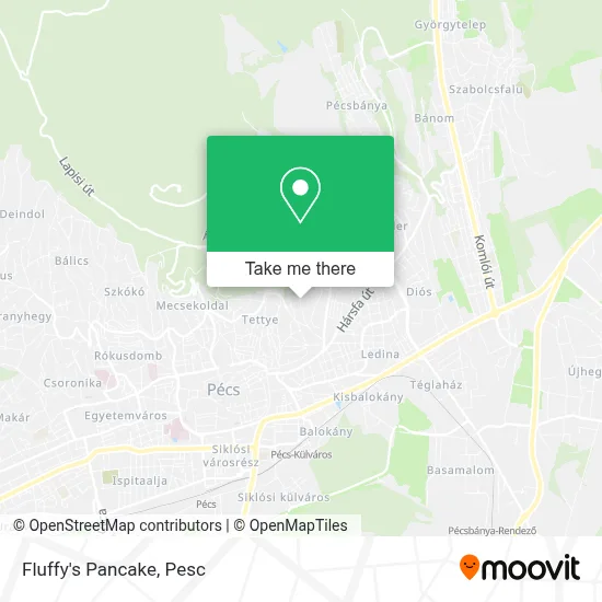 Fluffy's Pancake map