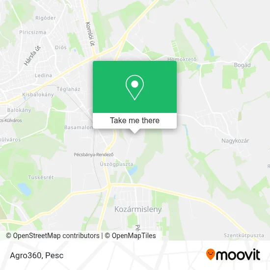 Agro360 map