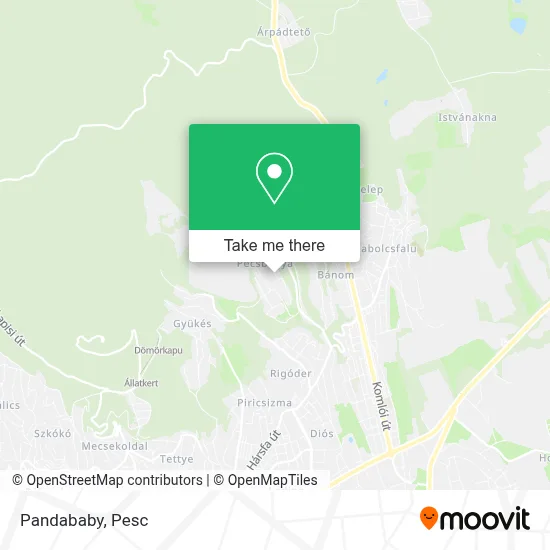 Pandababy map