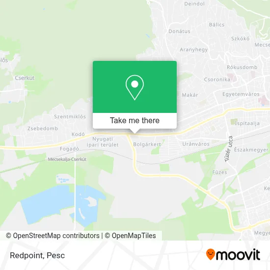 Redpoint map