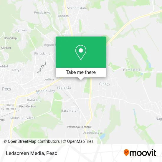 Ledscreen Media map