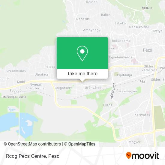 Rccg Pecs Centre map