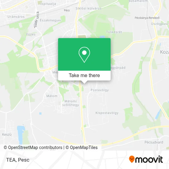Tea map
