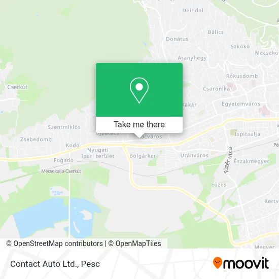 Contact Auto Ltd. map