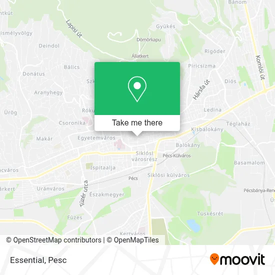 Essential map