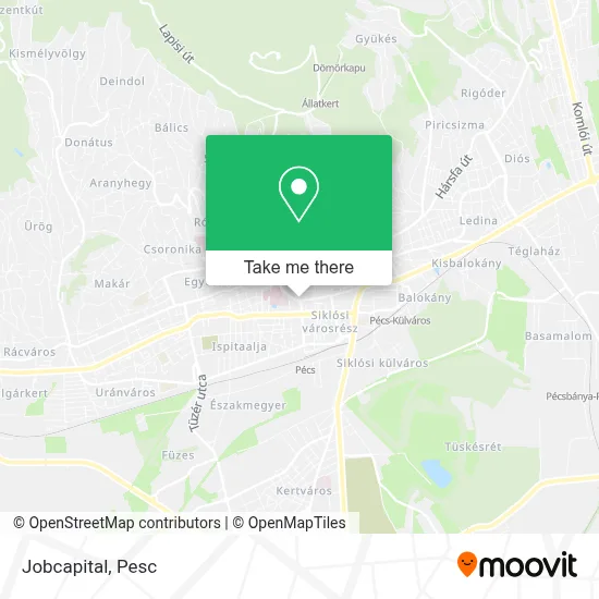 Jobcapital map