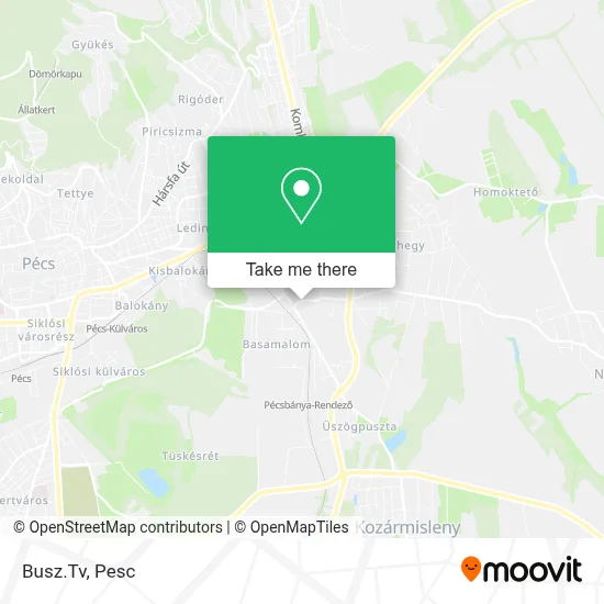 Busz.Tv map