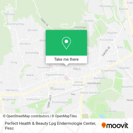 Perfect Health & Beauty Lpg Endermologie Center map