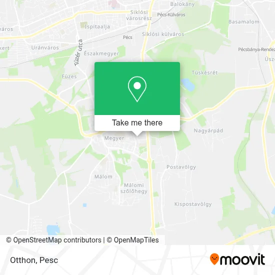 Otthon map