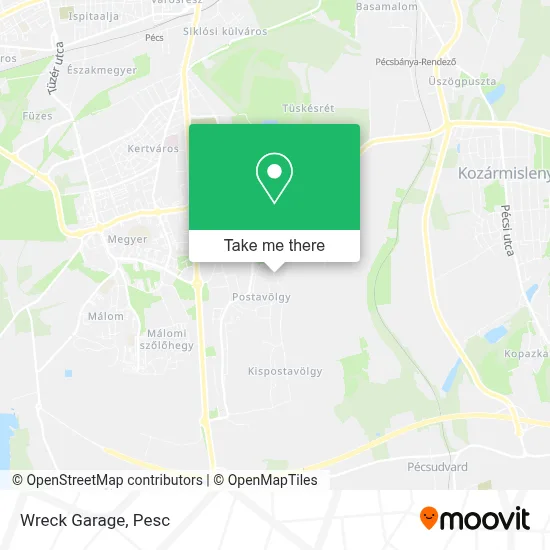 Wreck Garage map