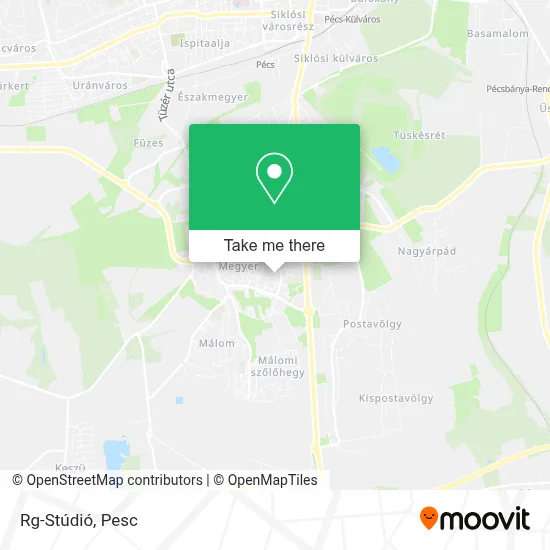 Rg-Stúdió map