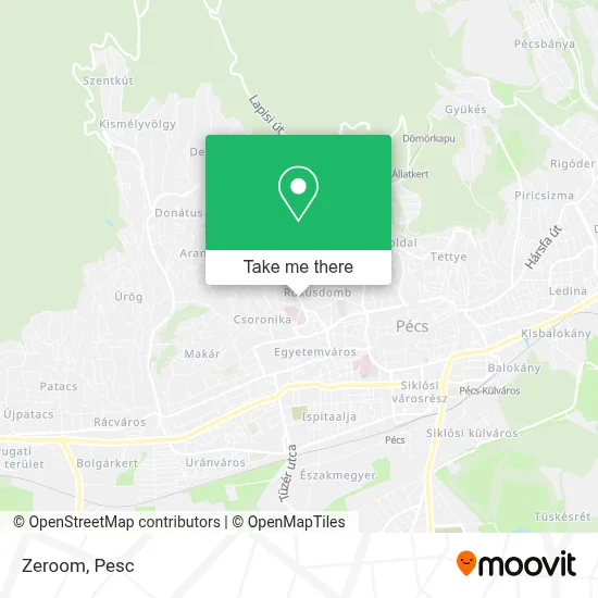 Zeroom map