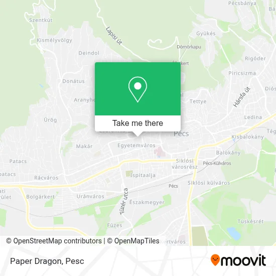Paper Dragon map