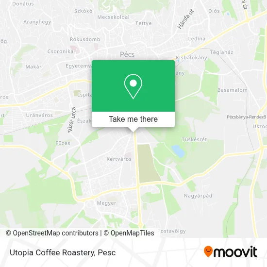 Utopia Coffee Roastery map