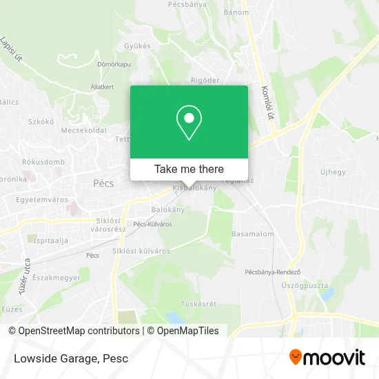 Lowside Garage map